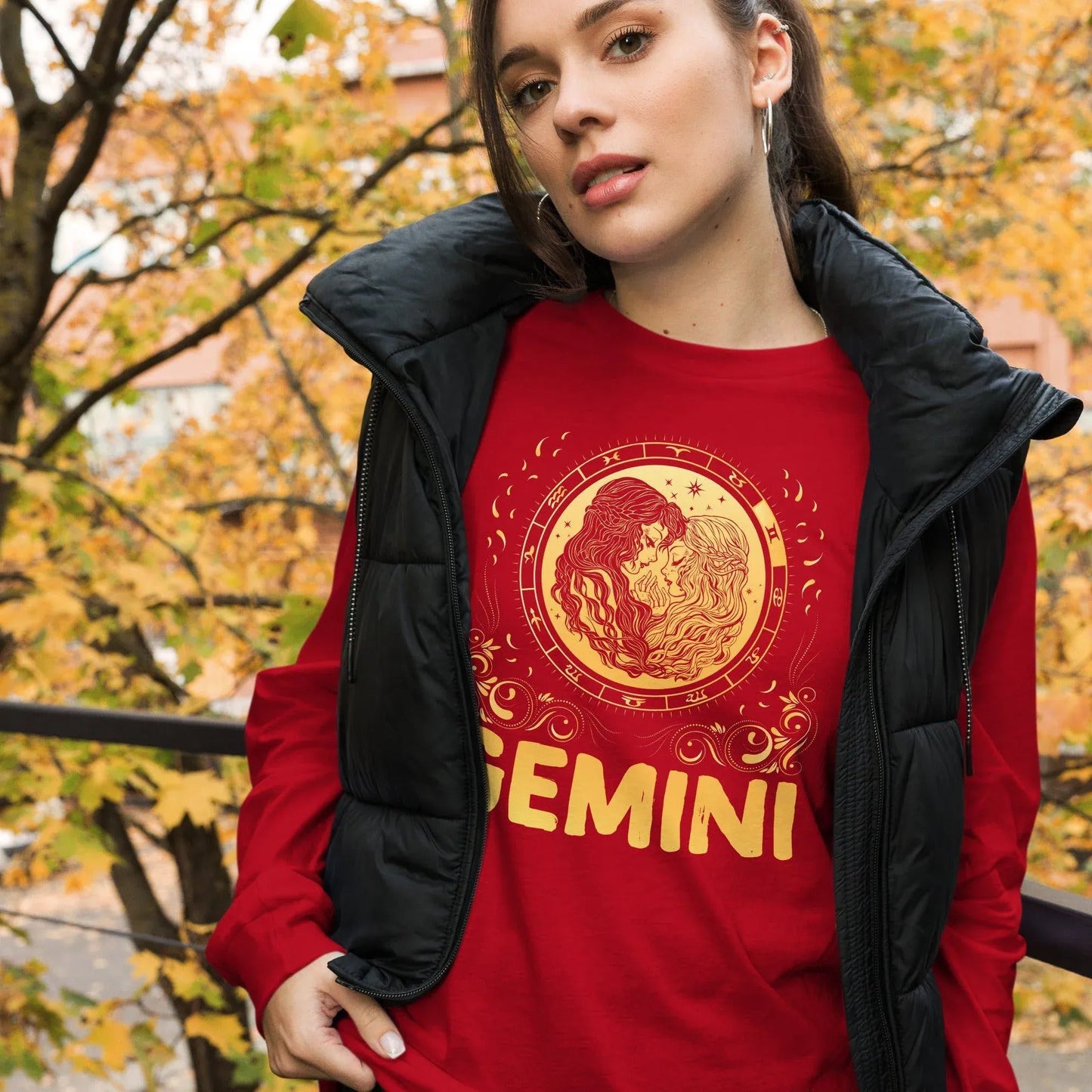 sternzeichen-zwillinge-langarmshirt-langarmshirt-jlr-design-11 - JLR Design