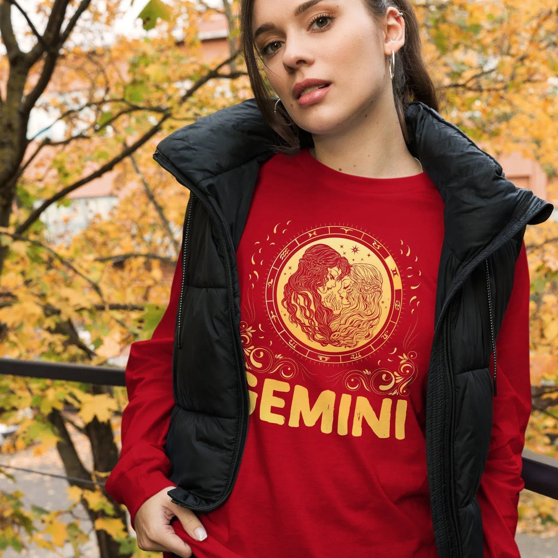 sternzeichen-zwillinge-langarmshirt-langarmshirt-jlr-design-11 - JLR Design
