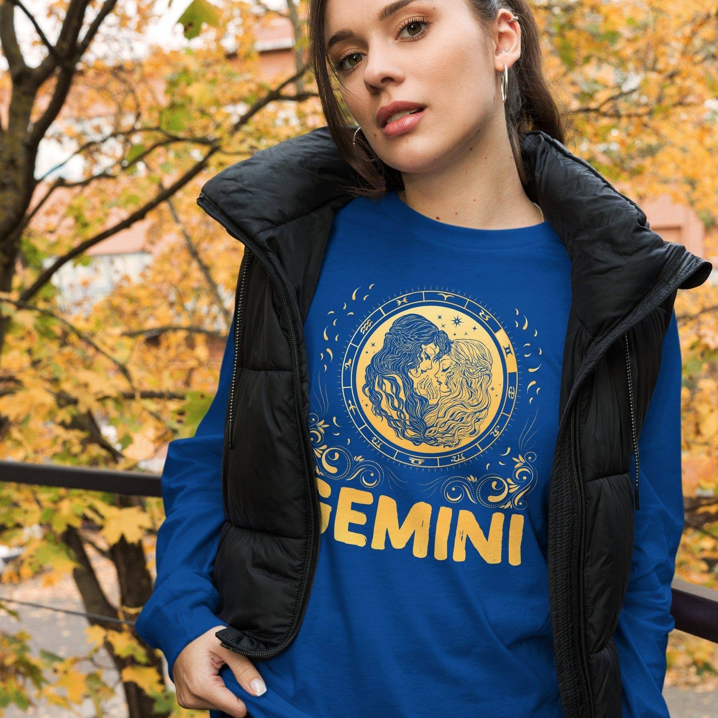 sternzeichen-zwillinge-langarmshirt-langarmshirt-jlr-design-17 - JLR Design