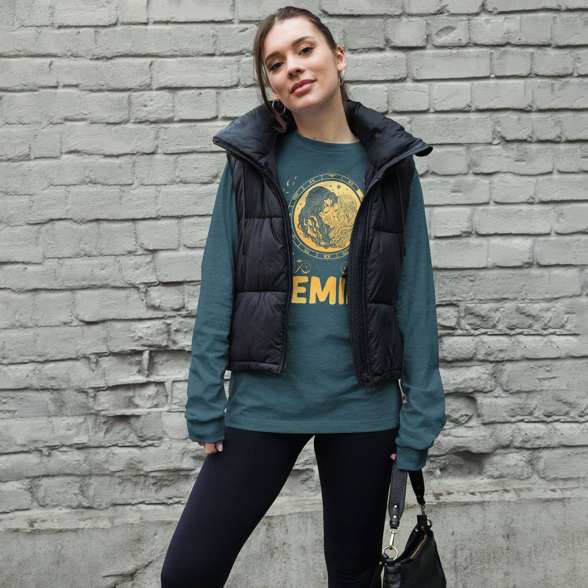 sternzeichen-zwillinge-langarmshirt-langarmshirt-jlr-design-20 - JLR Design