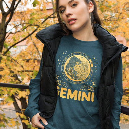 sternzeichen-zwillinge-langarmshirt-langarmshirt-jlr-design-21 - JLR Design