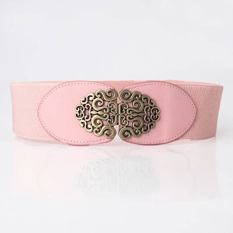 stilvolle-stretchgurtel-breites-elastisches-korsett-taillenband-gurtel-jlr-design-26 - JLR Design