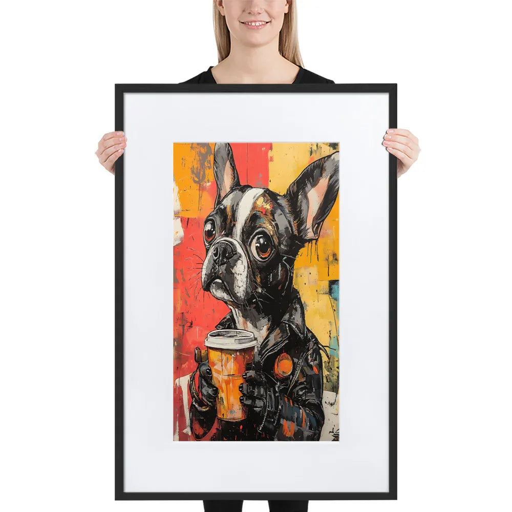 street-art-canine-v1-gerahmtes-poster-gerahmtes-poster-jlr-design-1 - JLR Design