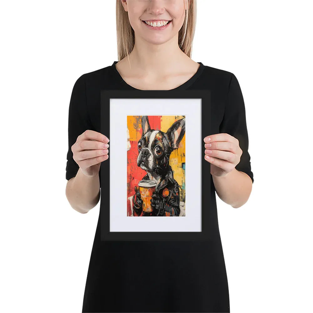 street-art-canine-v1-gerahmtes-poster-gerahmtes-poster-jlr-design-2 - JLR Design
