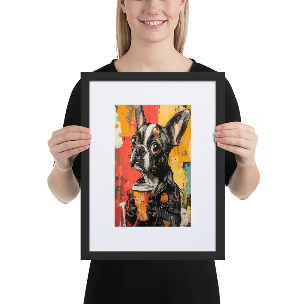 street-art-canine-v1-gerahmtes-poster-gerahmtes-poster-jlr-design-3 - JLR Design