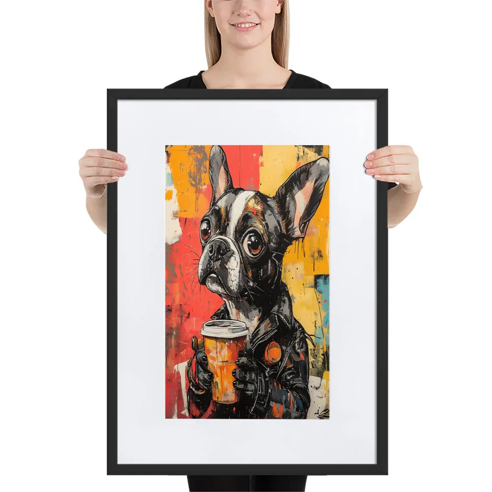 street-art-canine-v1-gerahmtes-poster-gerahmtes-poster-jlr-design-4 - JLR Design