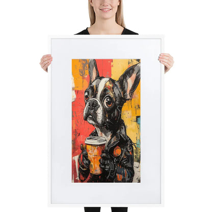 street-art-canine-v1-gerahmtes-poster-gerahmtes-poster-jlr-design-8 - JLR Design