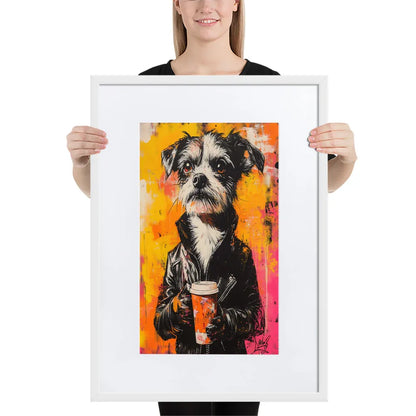 street-art-canine-v10-gerahmtes-poster-gerahmtes-poster-jlr-design-7 - JLR Design