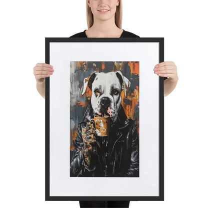 street-art-canine-v11-gerahmtes-poster-gerahmtes-poster-jlr-design-4 - JLR Design