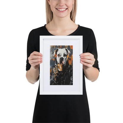 street-art-canine-v11-gerahmtes-poster-gerahmtes-poster-jlr-design-5 - JLR Design