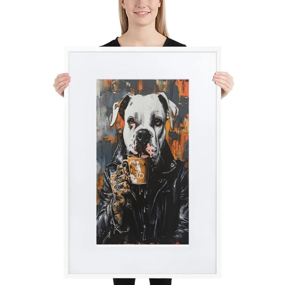 street-art-canine-v11-gerahmtes-poster-gerahmtes-poster-jlr-design-8 - JLR Design