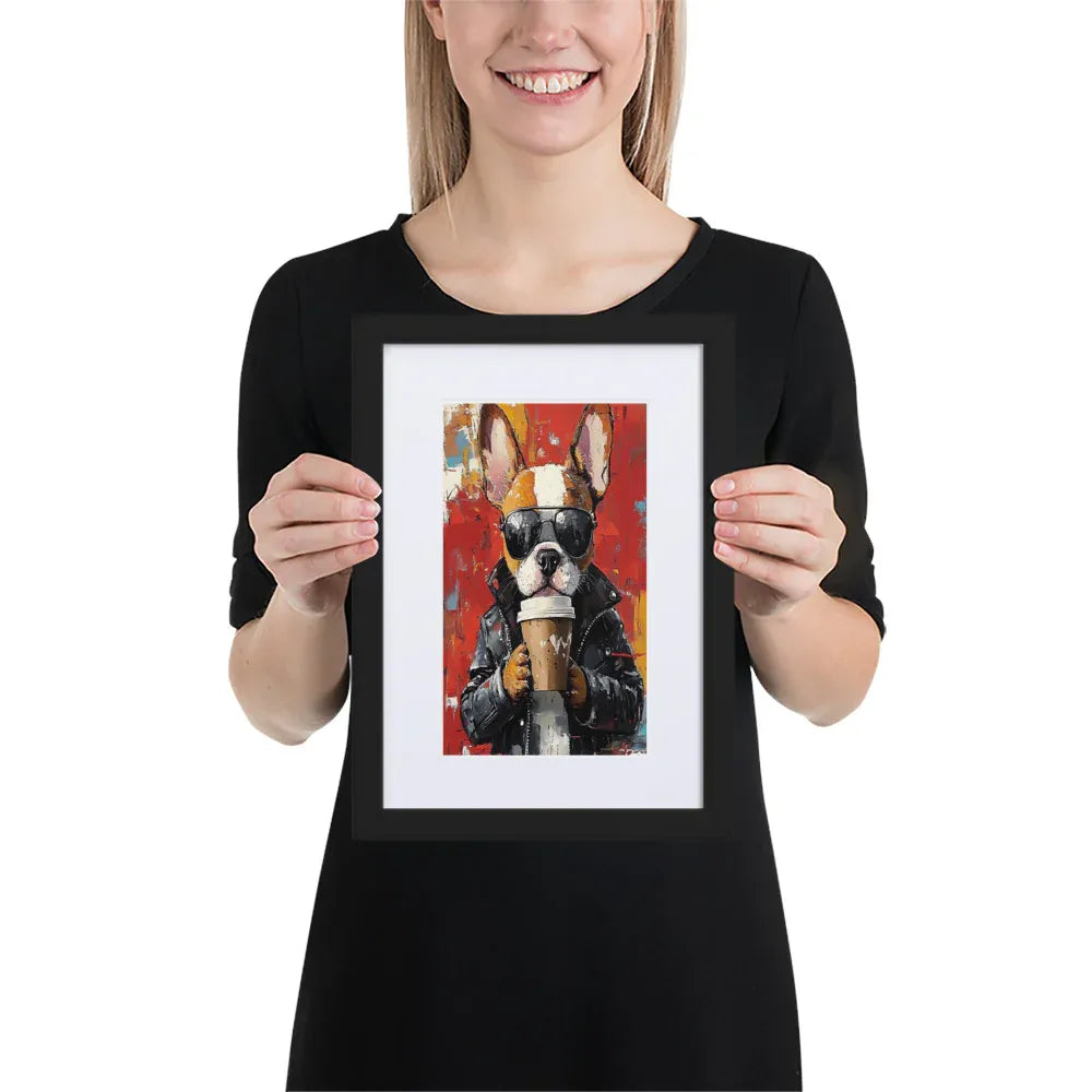 street-art-canine-v12-gerahmtes-poster-gerahmtes-poster-jlr-design-2 - JLR Design