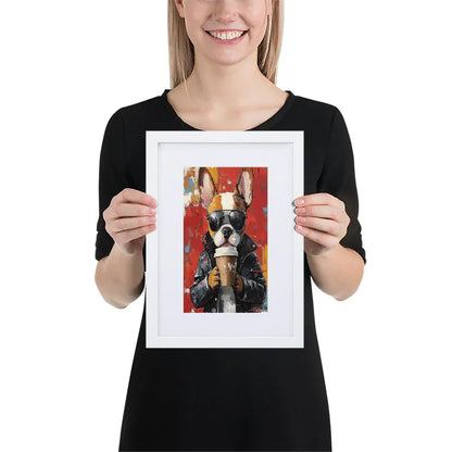 street-art-canine-v12-gerahmtes-poster-gerahmtes-poster-jlr-design-5 - JLR Design