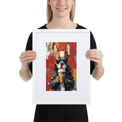 street-art-canine-v12-gerahmtes-poster-gerahmtes-poster-jlr-design-6 - JLR Design