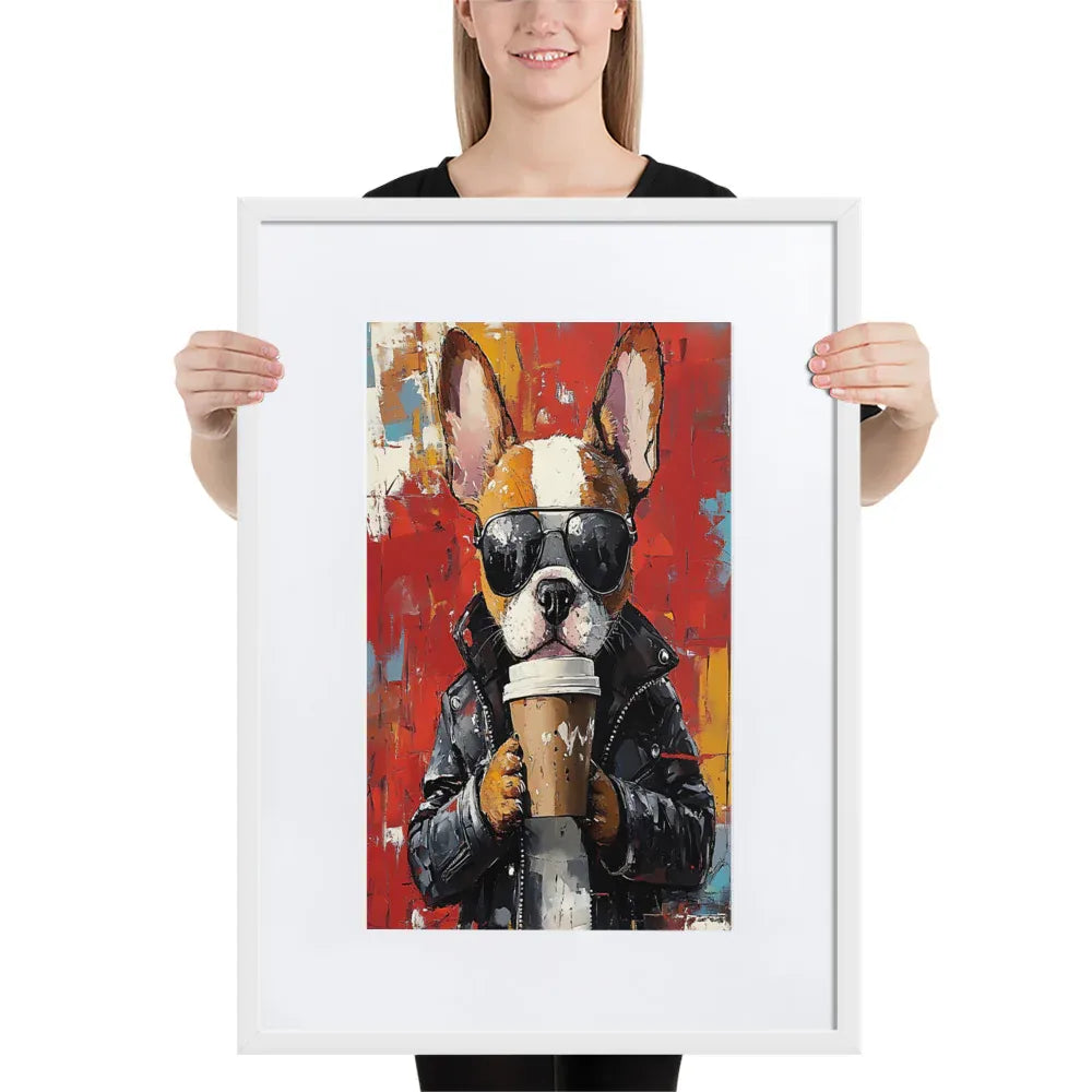 street-art-canine-v12-gerahmtes-poster-gerahmtes-poster-jlr-design-7 - JLR Design