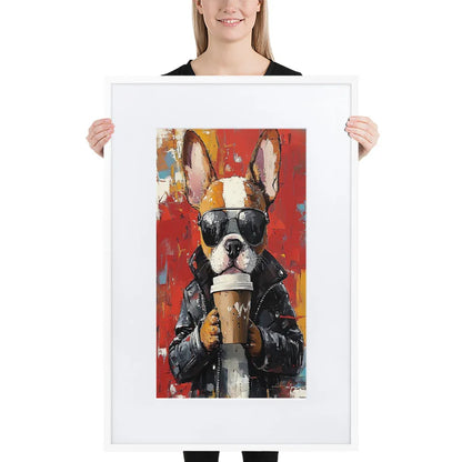 street-art-canine-v12-gerahmtes-poster-gerahmtes-poster-jlr-design-8 - JLR Design