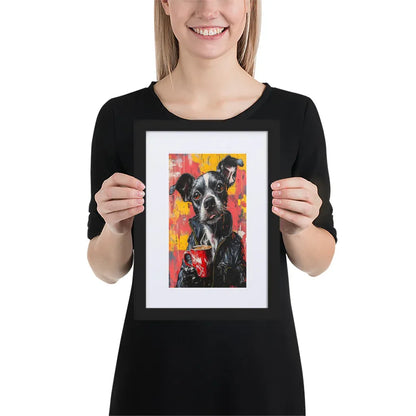 street-art-canine-v13-gerahmtes-poster-gerahmtes-poster-jlr-design-2 - JLR Design