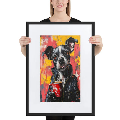 street-art-canine-v13-gerahmtes-poster-gerahmtes-poster-jlr-design-4 - JLR Design