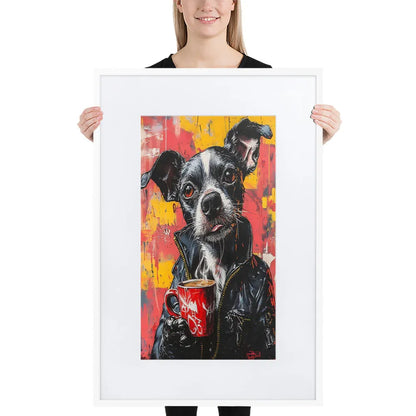street-art-canine-v13-gerahmtes-poster-gerahmtes-poster-jlr-design-8 - JLR Design