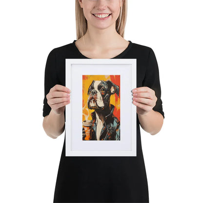 street-art-canine-v16-gerahmtes-poster-gerahmtes-poster-jlr-design-5 - JLR Design