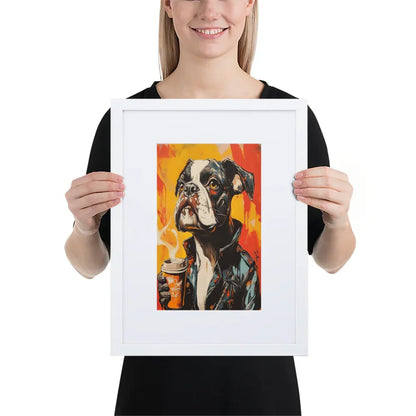 street-art-canine-v16-gerahmtes-poster-gerahmtes-poster-jlr-design-6 - JLR Design