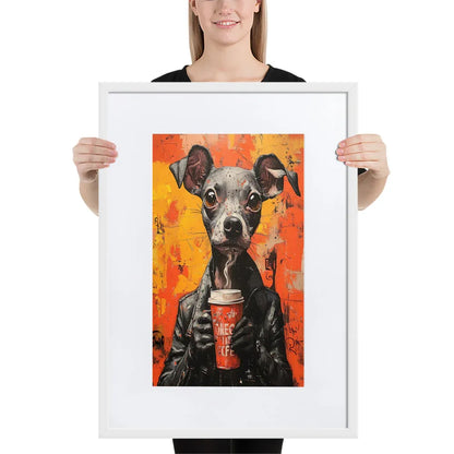 street-art-canine-v18-gerahmtes-poster-gerahmtes-poster-jlr-design-7 - JLR Design