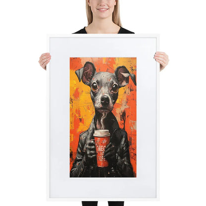 street-art-canine-v18-gerahmtes-poster-gerahmtes-poster-jlr-design-8 - JLR Design