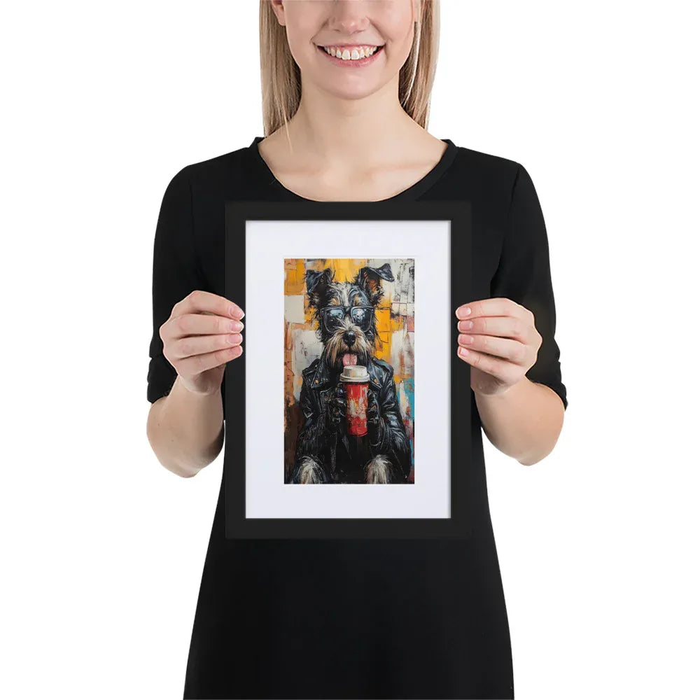 street-art-canine-v2-gerahmtes-poster-gerahmtes-poster-jlr-design-2 - JLR Design