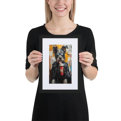 street-art-canine-v2-gerahmtes-poster-gerahmtes-poster-jlr-design-2 - JLR Design