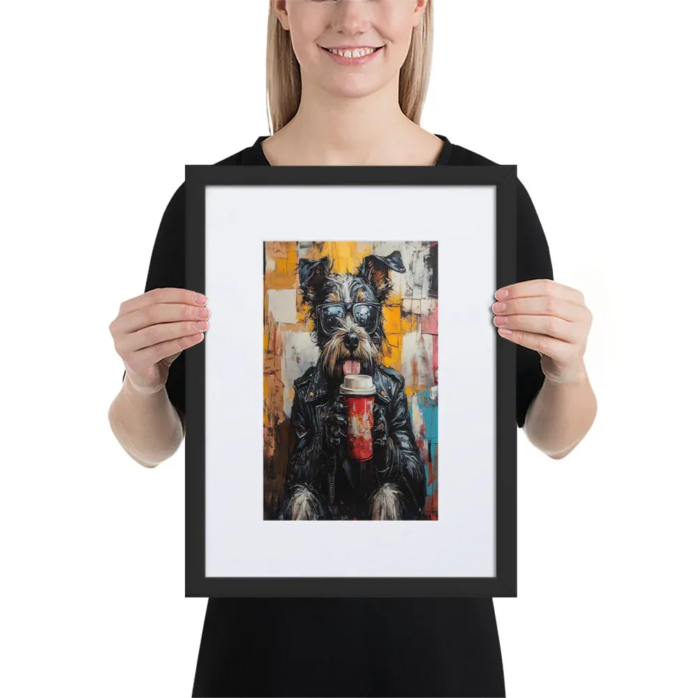 street-art-canine-v2-gerahmtes-poster-gerahmtes-poster-jlr-design-3 - JLR Design