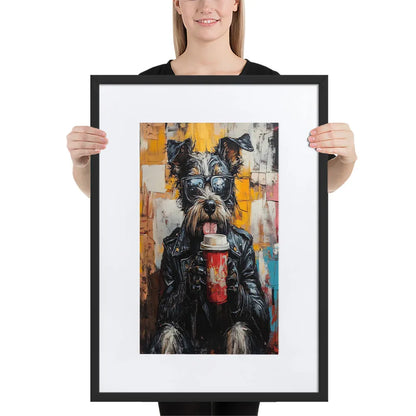 street-art-canine-v2-gerahmtes-poster-gerahmtes-poster-jlr-design-4 - JLR Design
