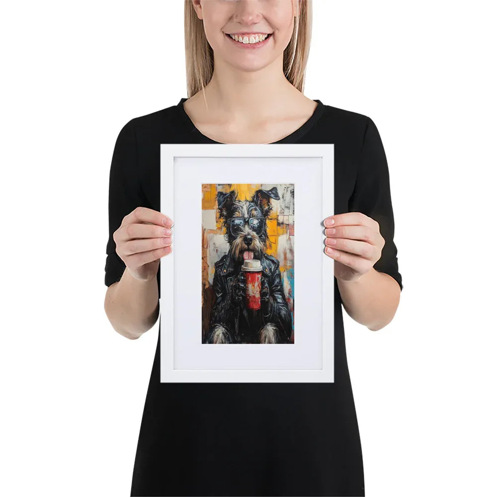 street-art-canine-v2-gerahmtes-poster-gerahmtes-poster-jlr-design-5 - JLR Design