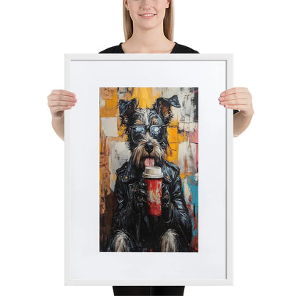 street-art-canine-v2-gerahmtes-poster-gerahmtes-poster-jlr-design-7 - JLR Design