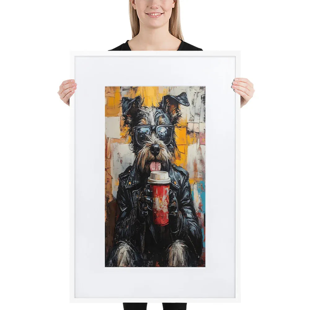 street-art-canine-v2-gerahmtes-poster-gerahmtes-poster-jlr-design-8 - JLR Design