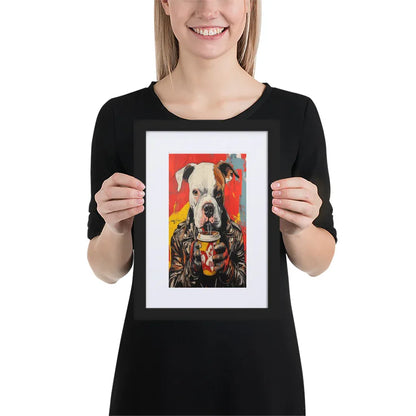 street-art-canine-v3-gerahmtes-poster-gerahmtes-poster-jlr-design-2 - JLR Design