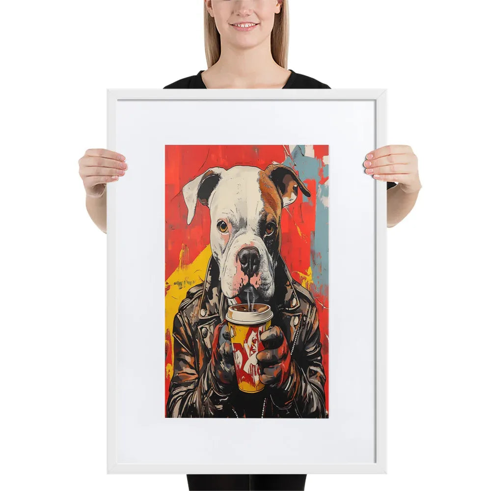 street-art-canine-v3-gerahmtes-poster-gerahmtes-poster-jlr-design-7 - JLR Design