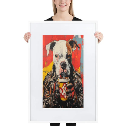 street-art-canine-v3-gerahmtes-poster-gerahmtes-poster-jlr-design-8 - JLR Design