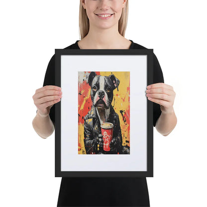 street-art-canine-v4-gerahmtes-poster-gerahmtes-poster-jlr-design-3 - JLR Design