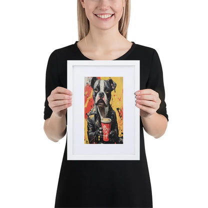 street-art-canine-v4-gerahmtes-poster-gerahmtes-poster-jlr-design-5 - JLR Design