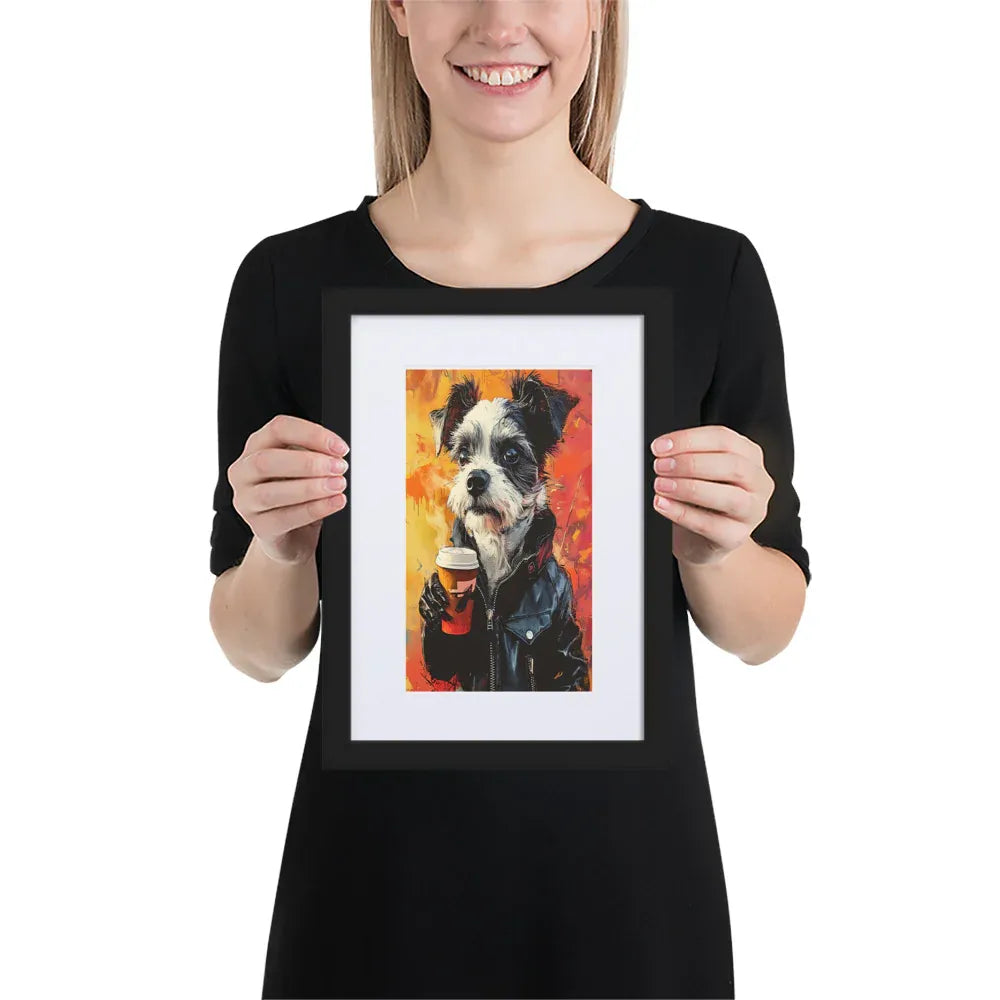 street-art-canine-v5-gerahmtes-poster-gerahmtes-poster-jlr-design-2 - JLR Design