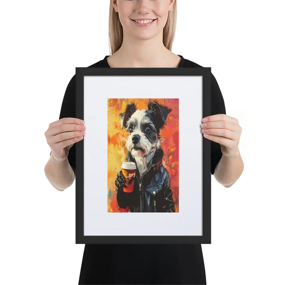 street-art-canine-v5-gerahmtes-poster-gerahmtes-poster-jlr-design-3 - JLR Design