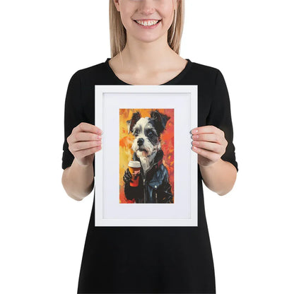 street-art-canine-v5-gerahmtes-poster-gerahmtes-poster-jlr-design-5 - JLR Design