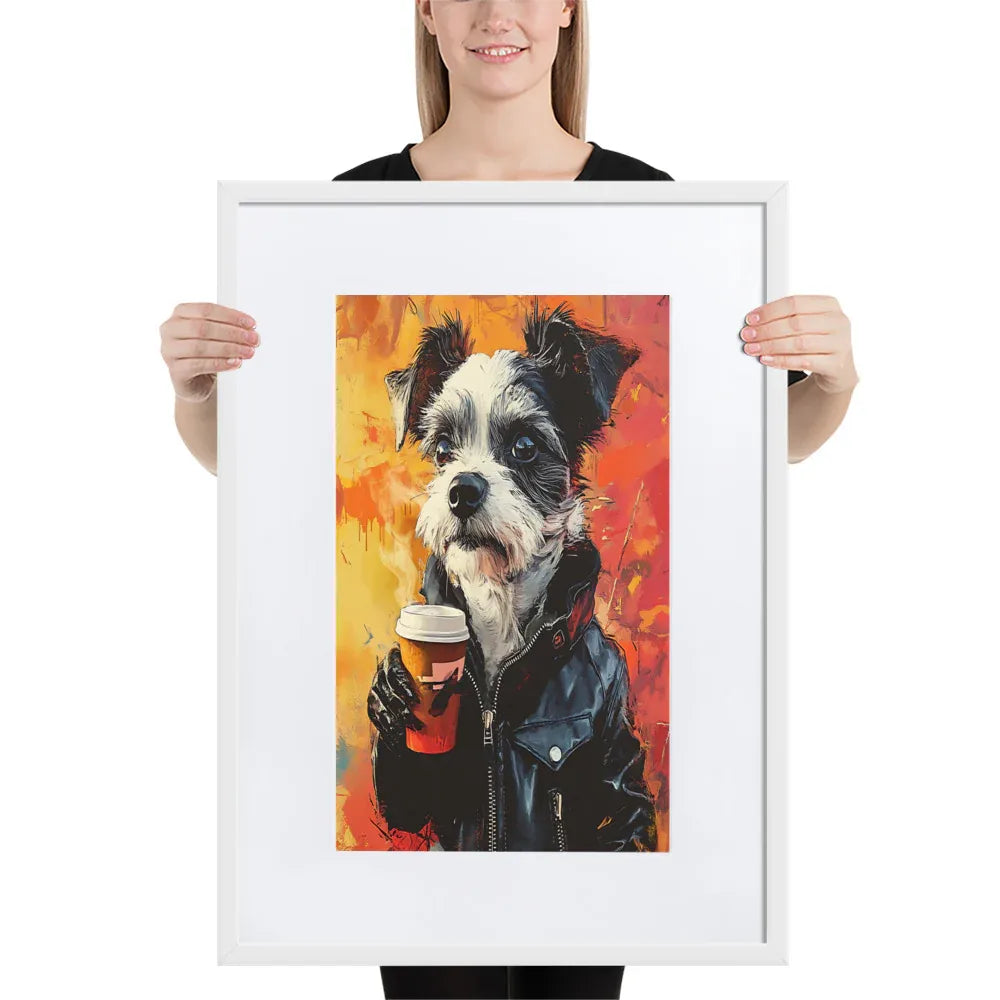 street-art-canine-v5-gerahmtes-poster-gerahmtes-poster-jlr-design-7 - JLR Design