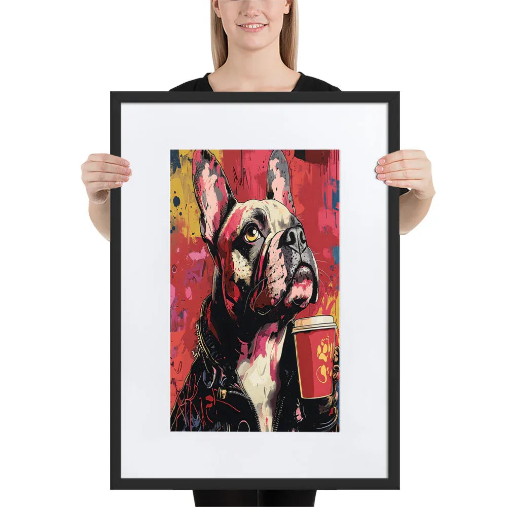 street-art-canine-v6-gerahmtes-poster-gerahmtes-poster-jlr-design-4 - JLR Design