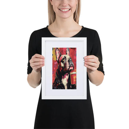 street-art-canine-v6-gerahmtes-poster-gerahmtes-poster-jlr-design-5 - JLR Design