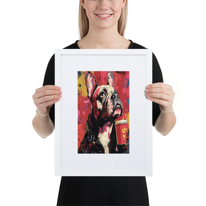 street-art-canine-v6-gerahmtes-poster-gerahmtes-poster-jlr-design-6 - JLR Design