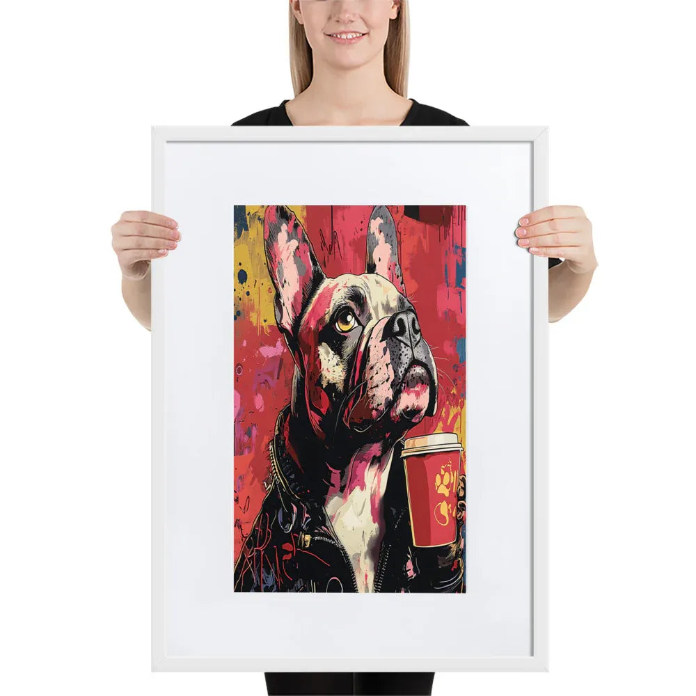 street-art-canine-v6-gerahmtes-poster-gerahmtes-poster-jlr-design-7 - JLR Design