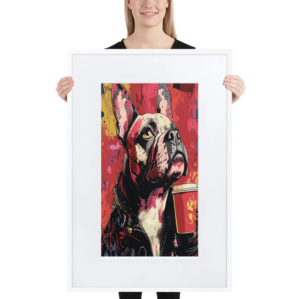 street-art-canine-v6-gerahmtes-poster-gerahmtes-poster-jlr-design-8 - JLR Design