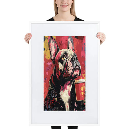 street-art-canine-v6-gerahmtes-poster-gerahmtes-poster-jlr-design-8 - JLR Design