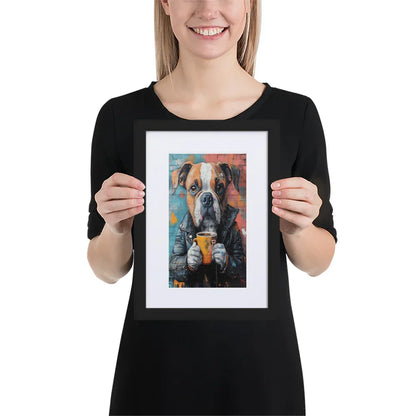 street-art-canine-v7-gerahmtes-poster-gerahmtes-poster-jlr-design-2 - JLR Design